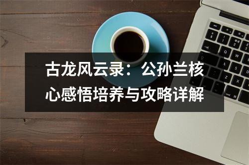 古龙风云录：公孙兰核心感悟培养与攻略详解