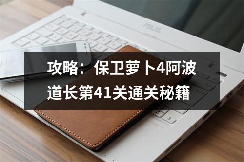攻略：保卫萝卜4阿波道长第41关通关秘籍