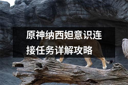 原神纳西妲意识连接任务详解攻略